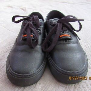 LUGS: Size 6.5W, black, slip resistant restaurant shoes